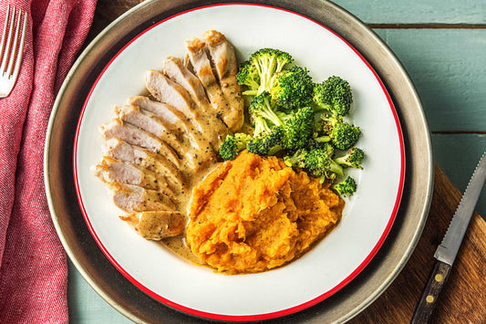 Senior Chicken Sweet Potato Mash & Vegetables