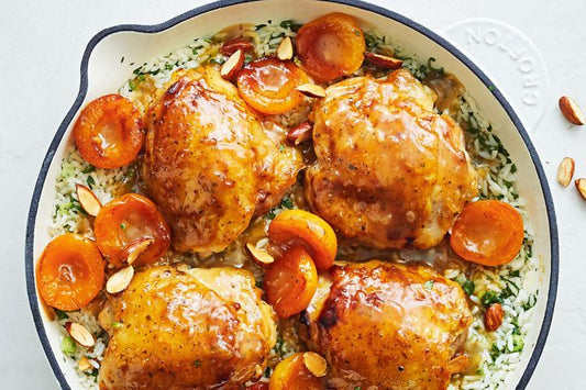 Senior Apricot Chicken & Vegetables